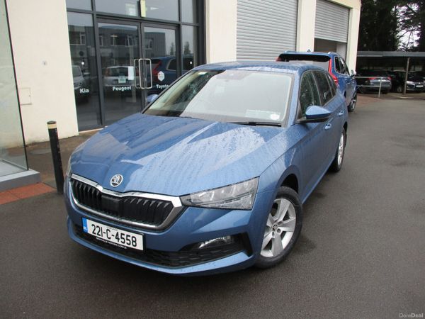 Skoda Scala Hatchback, Petrol, 2022, Blue