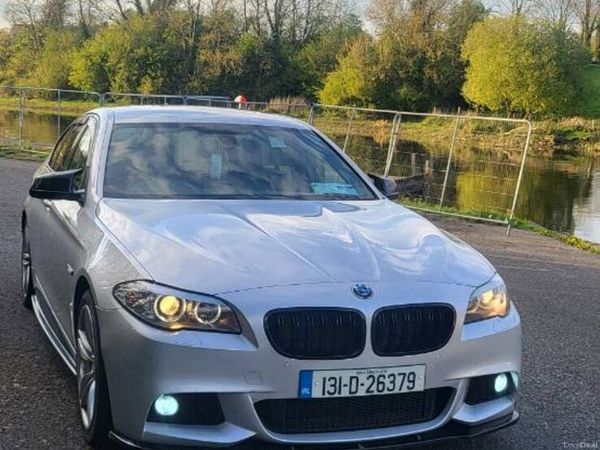 BMW 5-Series Saloon, Diesel, 2013, Silver