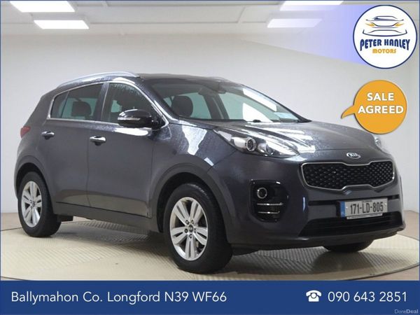 Kia Sportage SUV, Diesel, 2017, Silver