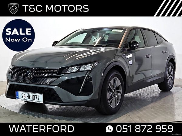 Peugeot 408 Hatchback, Petrol, 2026, Grey