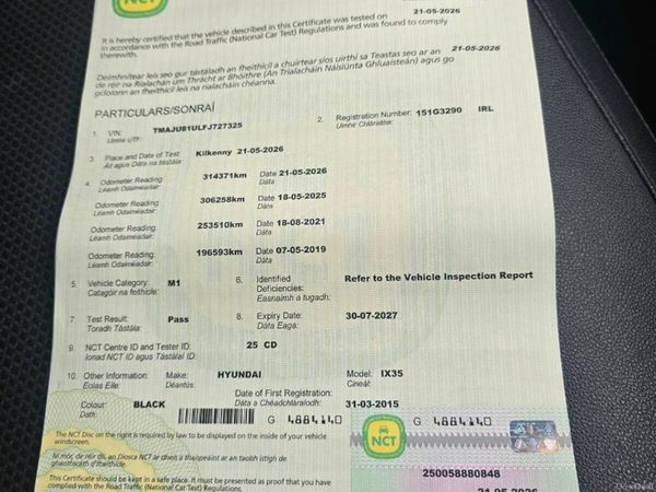 Hyundai ix35 SUV, Diesel, 2015, Black