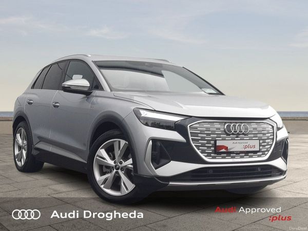 Audi Q4 e-tron SUV, Electric, 2024, Silver
