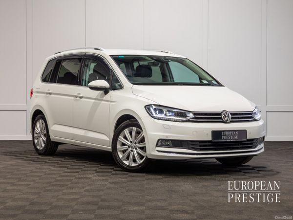 Volkswagen Touran MPV, Petrol, 2018, White