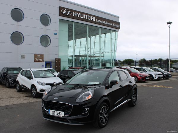 Ford Puma MPV, Petrol Hybrid, 2020, Black