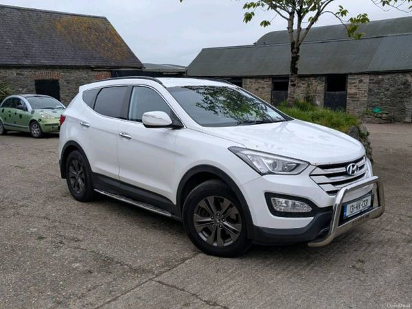 Hyundai Santa Fe SUV, Diesel, 2013, White