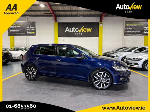Volkswagen Golf Hatchback, Petrol, 2017, Blue