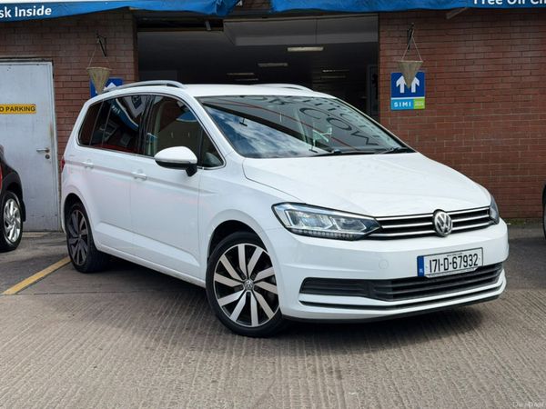 Volkswagen Touran MPV, Petrol, 2017, White