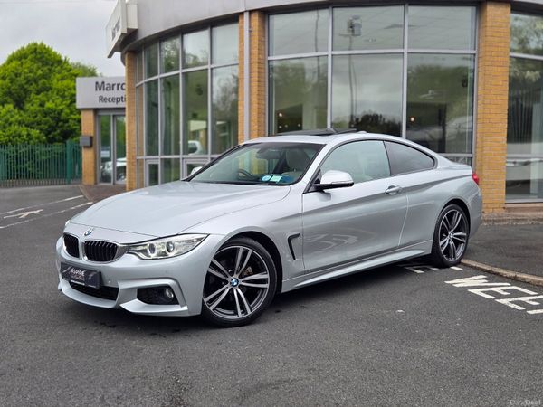 BMW 4-Series Coupe, Diesel, 2015, Silver