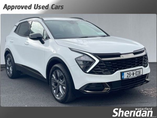 Kia Sportage SUV, Petrol Hybrid, 2025, White