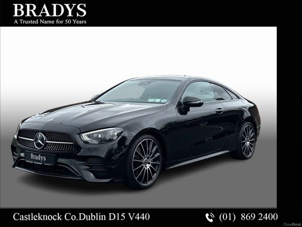 Mercedes-Benz E-Class Coupe, Diesel, 2021, Black