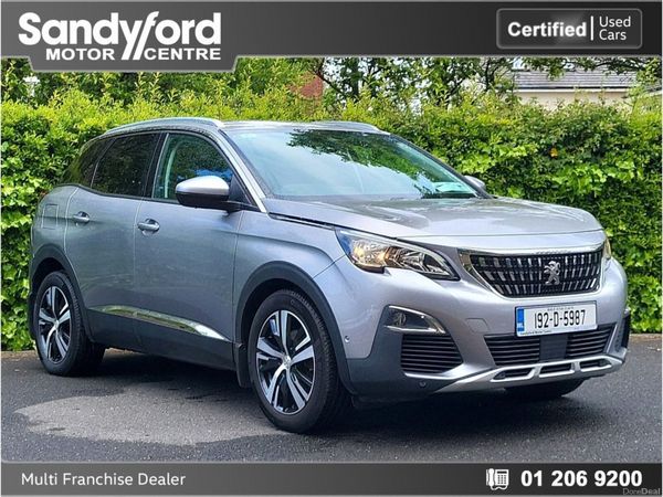 Peugeot 3008 SUV, Petrol, 2019, Grey