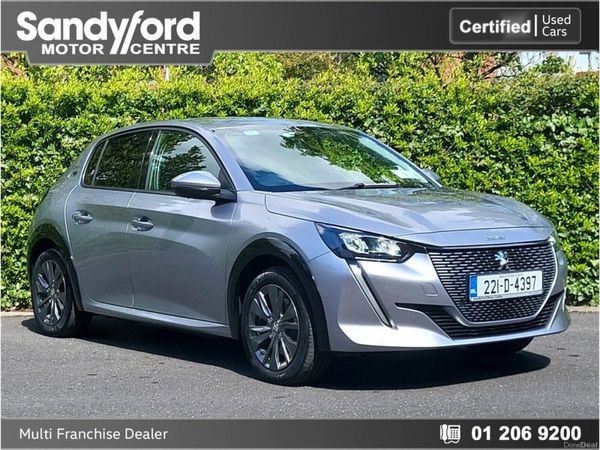 Peugeot 208 Hatchback, Electric, 2022, Grey