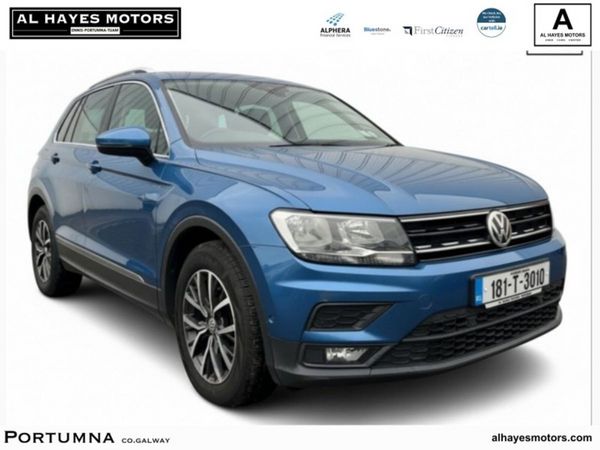 Volkswagen Tiguan SUV, Diesel, 2018, Blue
