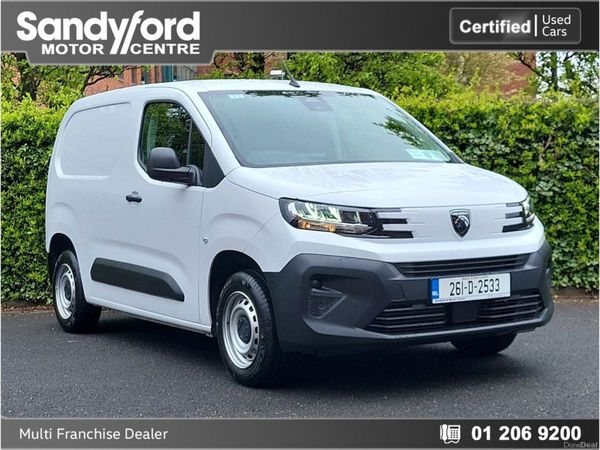 Peugeot Partner Van, Diesel, 2026, White