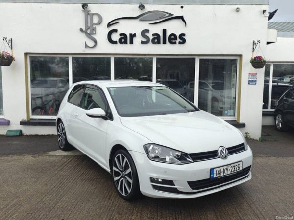 Volkswagen Golf Hatchback, Diesel, 2014, White