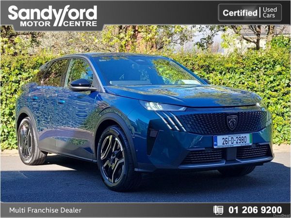 Peugeot 3008 SUV, Electric, 2026, Blue