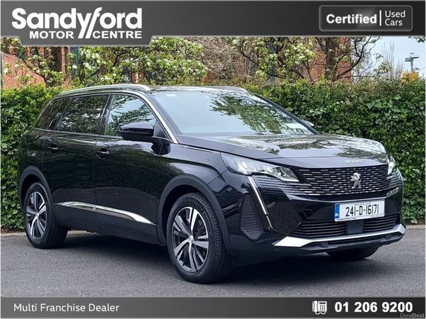 Peugeot 5008 SUV, Petrol Hybrid, 2024, Black