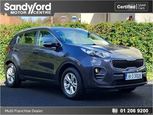 Kia Sportage SUV, Diesel, 2018, Grey