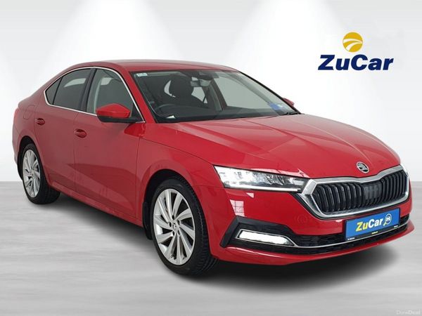 Skoda Octavia Saloon, Petrol, 2023, Red