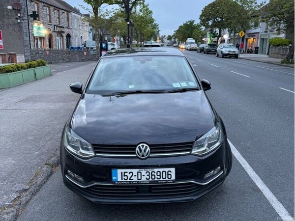 Volkswagen Polo Hatchback, Petrol, 2015, Black