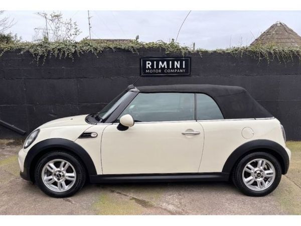 Mini One Convertible, Petrol, 2013, White