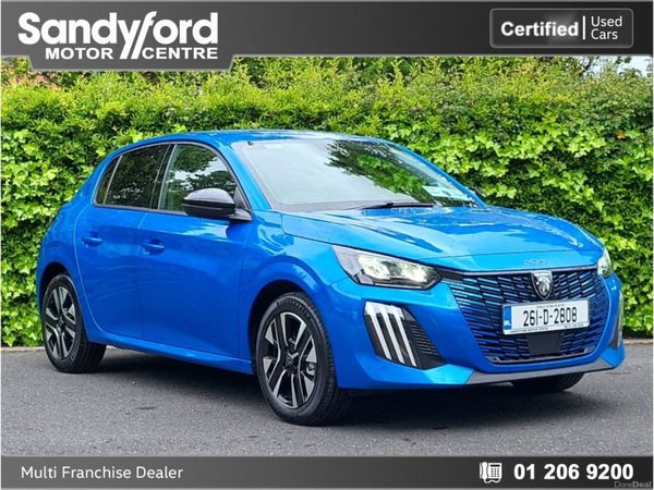 Peugeot 208 Hatchback, Petrol, 2026, Blue