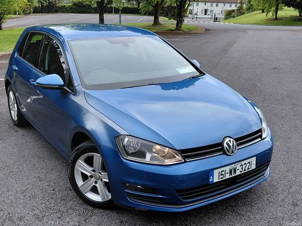 Volkswagen Golf Hatchback, Diesel, 2015, Blue