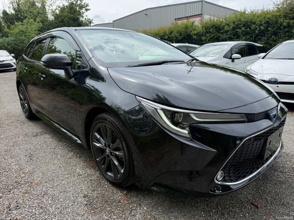 Toyota Corolla Estate, Petrol Hybrid, 2020, Black