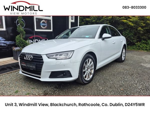 Audi A4 Saloon, Petrol, 2017, White