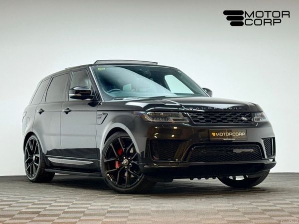 Land Rover Range Rover Sport SUV, Petrol Plug-in Hybrid, 2022, Black