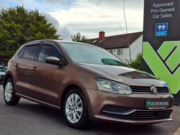Volkswagen Polo Hatchback, Petrol, 2016, Brown