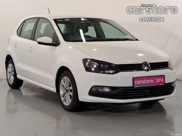 Volkswagen Polo Hatchback, Petrol, 2016, White
