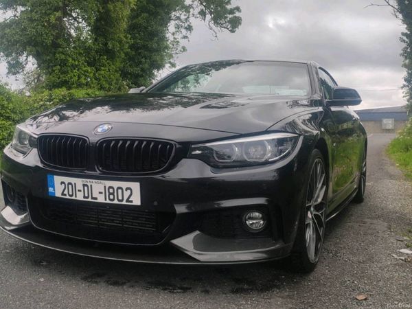BMW 4-Series Coupe, Diesel, 2020, Black
