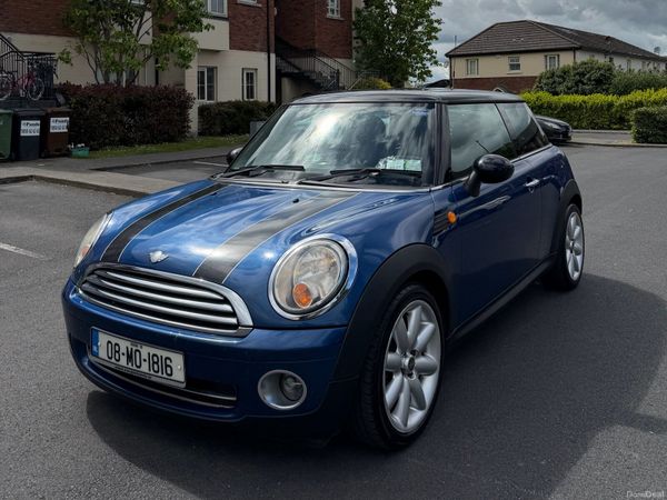 Mini Cooper Hatchback, Petrol, 2008, Blue