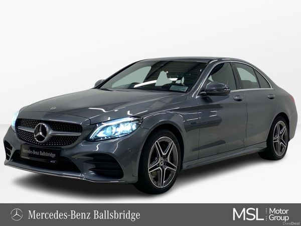 Mercedes-Benz C-Class Saloon, Petrol Plug-in Hybrid, 2020, Grey
