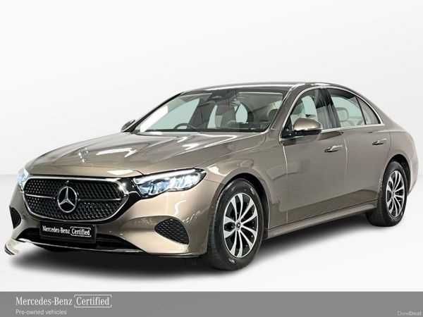 Mercedes-Benz E-Class Saloon, Diesel Hybrid, 2024, Brown