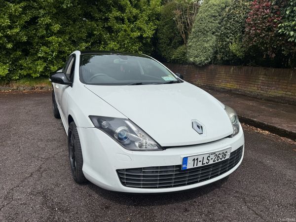 Renault Laguna Coupe, Diesel, 2011, White
