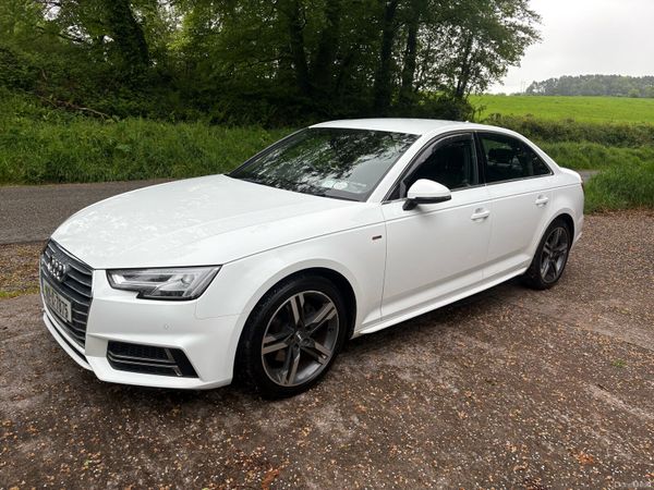 Audi A4 Saloon, Diesel, 2016, White