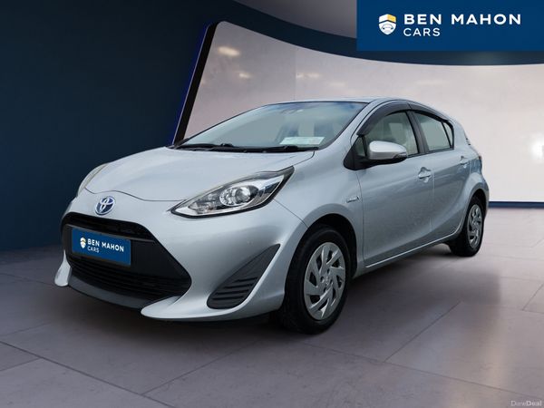 Toyota Aqua Hatchback, Petrol Hybrid, 2018, Silver