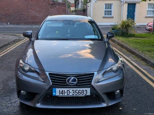 Lexus IS Saloon, Petrol Hybrid, 2014, Grey