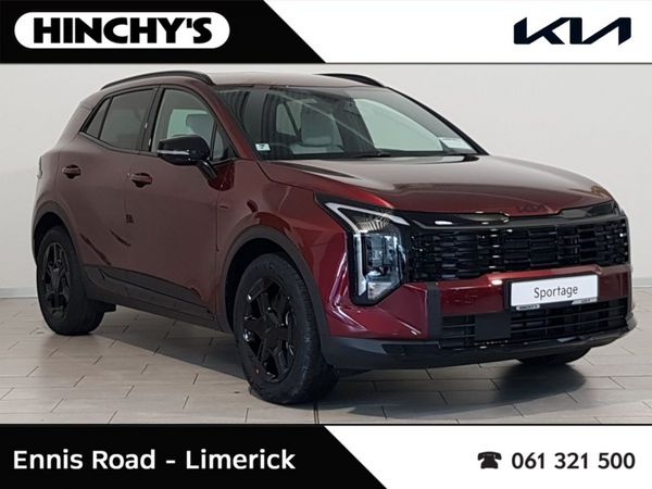 Kia Sportage Hatchback, Petrol Hybrid, 2026, Red
