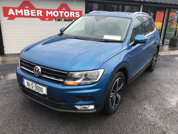 Volkswagen Tiguan SUV, Petrol, 2016, Blue