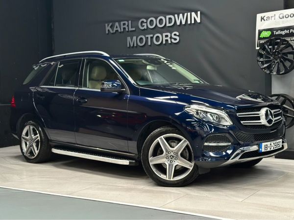 Mercedes-Benz GLE SUV, Diesel, 2018, Blue