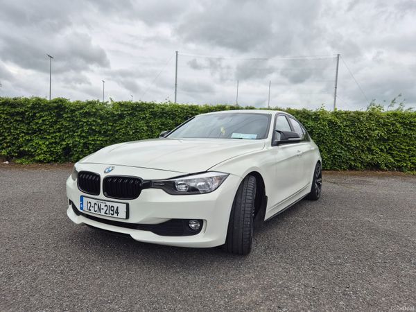 BMW 3-Series Saloon, Diesel, 2012, White