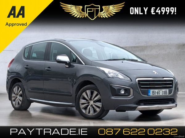 Peugeot 3008 SUV, Diesel, 2015, Grey