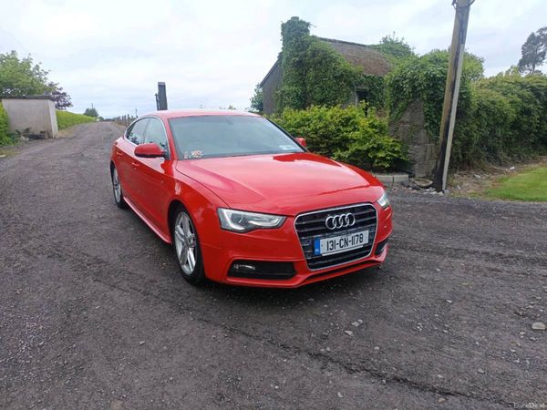 Audi A5 Hatchback, Diesel, 2013, Red