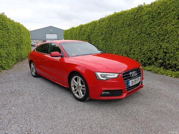 Audi A5 Hatchback, Diesel, 2013, Red