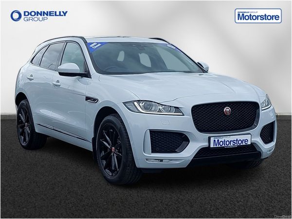 Jaguar F-Pace Estate, Diesel, 2020, White
