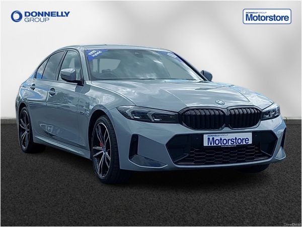 BMW 3-Series Saloon, Petrol Hybrid, 2023, Grey