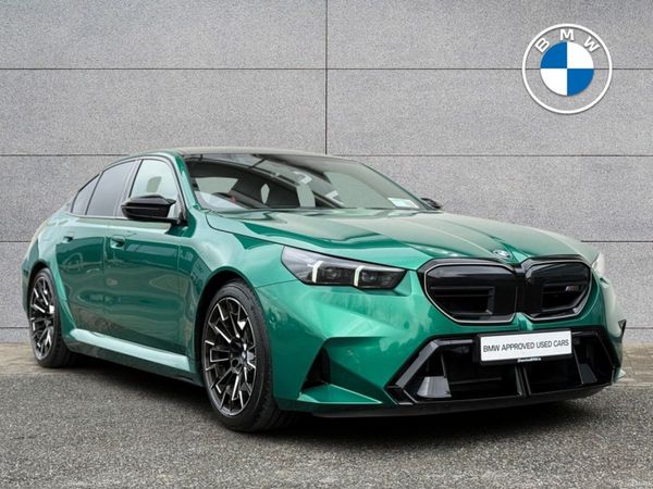 BMW M5 Saloon, Petrol Plug-in Hybrid, 2026, Green